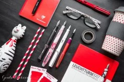 Jinhao X750 Fountain Pen - Frosted Black -Office Tools ThursdayThings BlackWhiteRedAllOver 2 1