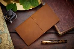 Traveler's Notebook - Camel (Regular) -Office Tools Travelers Notebook Regular Camel 1