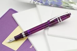 Visconti Homo Sapiens Demo Stones Fountain Pen - Amethyst 21 Visconti Homo Sapiens Demo Stones Fountain Pen - Amethyst -Office Tools Visconti HomoSapiens DemoStones Amethyst 2
