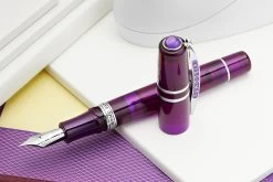 Visconti Homo Sapiens Demo Stones Fountain Pen - Amethyst 25 Visconti Homo Sapiens Demo Stones Fountain Pen - Amethyst -Office Tools Visconti HomoSapiens DemoStones Amethyst 4