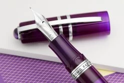 Visconti Homo Sapiens Demo Stones Fountain Pen - Amethyst 24 Visconti Homo Sapiens Demo Stones Fountain Pen - Amethyst -Office Tools Visconti HomoSapiens DemoStones Amethyst 5
