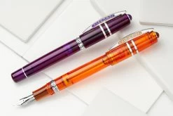 Visconti Homo Sapiens Demo Stones Fountain Pen - Amethyst 28 Visconti Homo Sapiens Demo Stones Fountain Pen - Amethyst -Office Tools Visconti HomoSapiens DemoStones MandarinGarnet Amethyst group 2 b23ea885 e544 4785 9519 d6de6bc09f4f