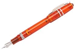 Visconti Homo Sapiens Demo Stones Fountain Pen - Mandarin Garnet