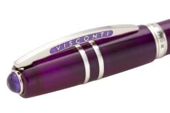 Visconti Homo Sapiens Demo Stones Fountain Pen - Amethyst 19 Visconti Homo Sapiens Demo Stones Fountain Pen - Amethyst -Office Tools Visconti HomoSapiens DemoStones Purple OW 5