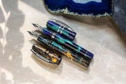 Visconti Homo Sapiens Earth Origins Fountain Pen - Earth -Office Tools Visconti HomoSapiens EarthOrigins Group Stock 3