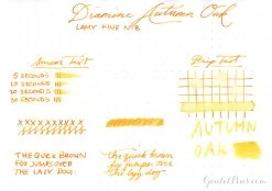 Diamine Autumn Oak - Ink Sample -Office Tools WS Diamine AutumnOak 9cd3cdb3 827d 4ef9 ac34 c13cca4c134c