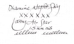 Diamine Night Sky - 2ml Ink Sample -Office Tools WS Diamine NightSky d8881654 ada9 4e14 af66 31bce3e6e6a3