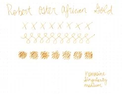 Robert Oster African Gold - 50ml Bottled Ink -Office Tools WS RobertOster AfricanGold 61d28c81 8ed1 46b0 b519 cef9e63b65d7