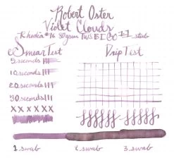 Robert Oster Violet Clouds - 50ml Bottled Ink -Office Tools WS RobertOster VioletClouds