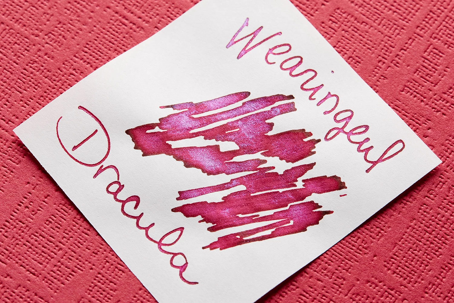 Wearingeul Dracula - Ink Sample 7 Wearingeul Dracula - Ink Sample - Image 5