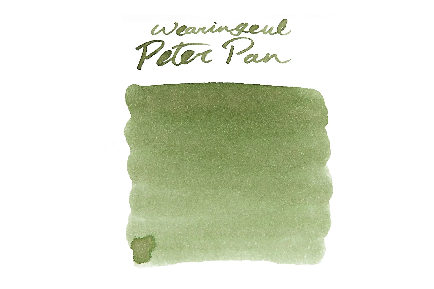 Wearingeul Peter Pan - Ink Sample 3 Wearingeul Peter Pan - Ink Sample