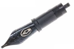 Edison #6 Steel Nib Unit - Black -Office Tools nw edison 6 steel nib unit black 1.1mm stub p ED Nib6 BLK 11