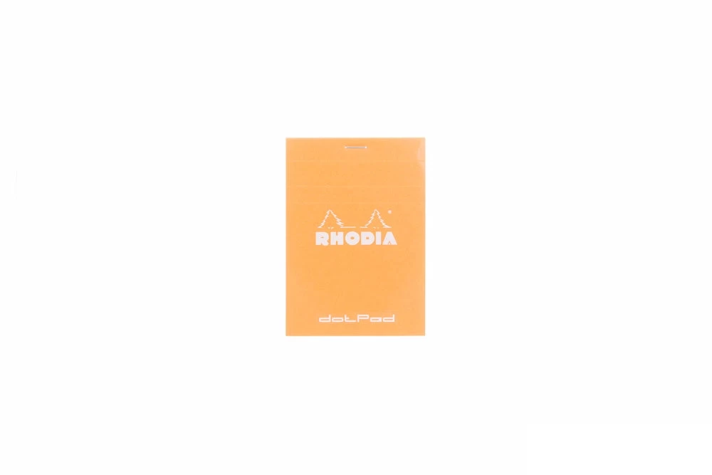 Rhodia No. 12 Small Notepad - Orange, Dot Grid 7 Rhodia No. 12 Small Notepad - Orange, Dot Grid - Image 5