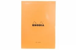 Rhodia No. 18 A4 Notepad - Orange, Blank 11 Rhodia No. 18 A4 Notepad - Orange, Blank -Office Tools nw rhodia no. 18 notepad orange blank R18000