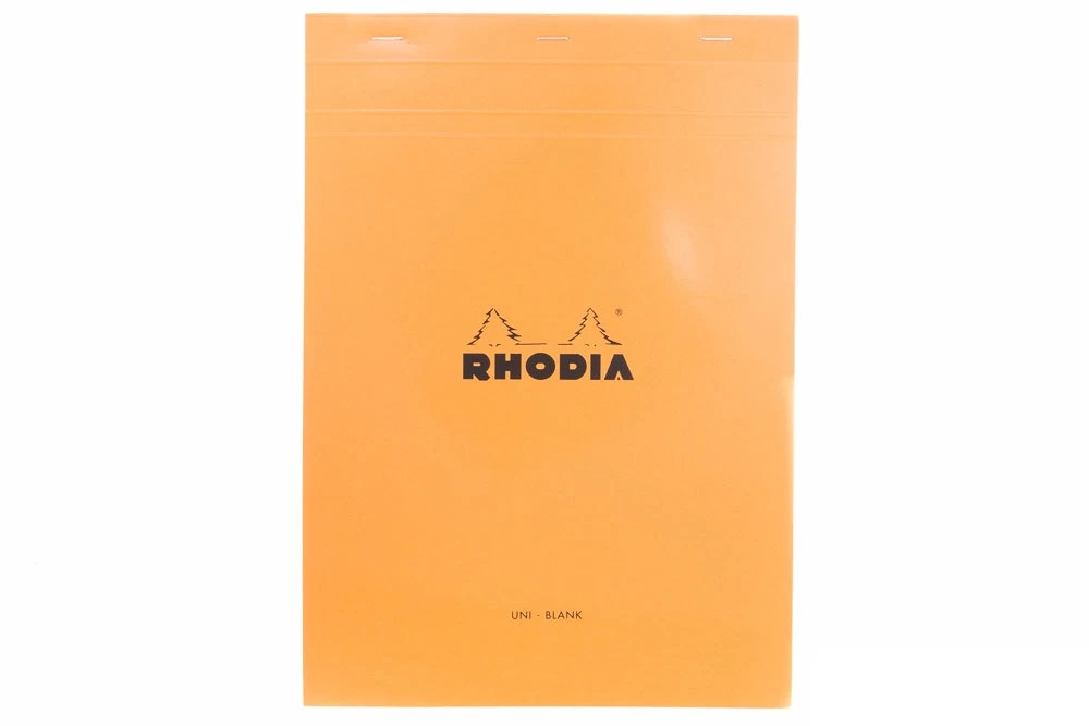 Rhodia No. 18 A4 Notepad - Orange, Blank 7 Rhodia No. 18 A4 Notepad - Orange, Blank - Image 5