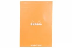 Rhodia No. 18 A4 Notepad - Orange, Dot Grid -Office Tools nw rhodia no. 18 notepad orange dot grid R18558